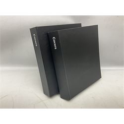 Postal history including air mail, telegrams, covers with 'Privy Purse Buckingham Palace' stamp, first day covers etc, housed in two ring binder folders