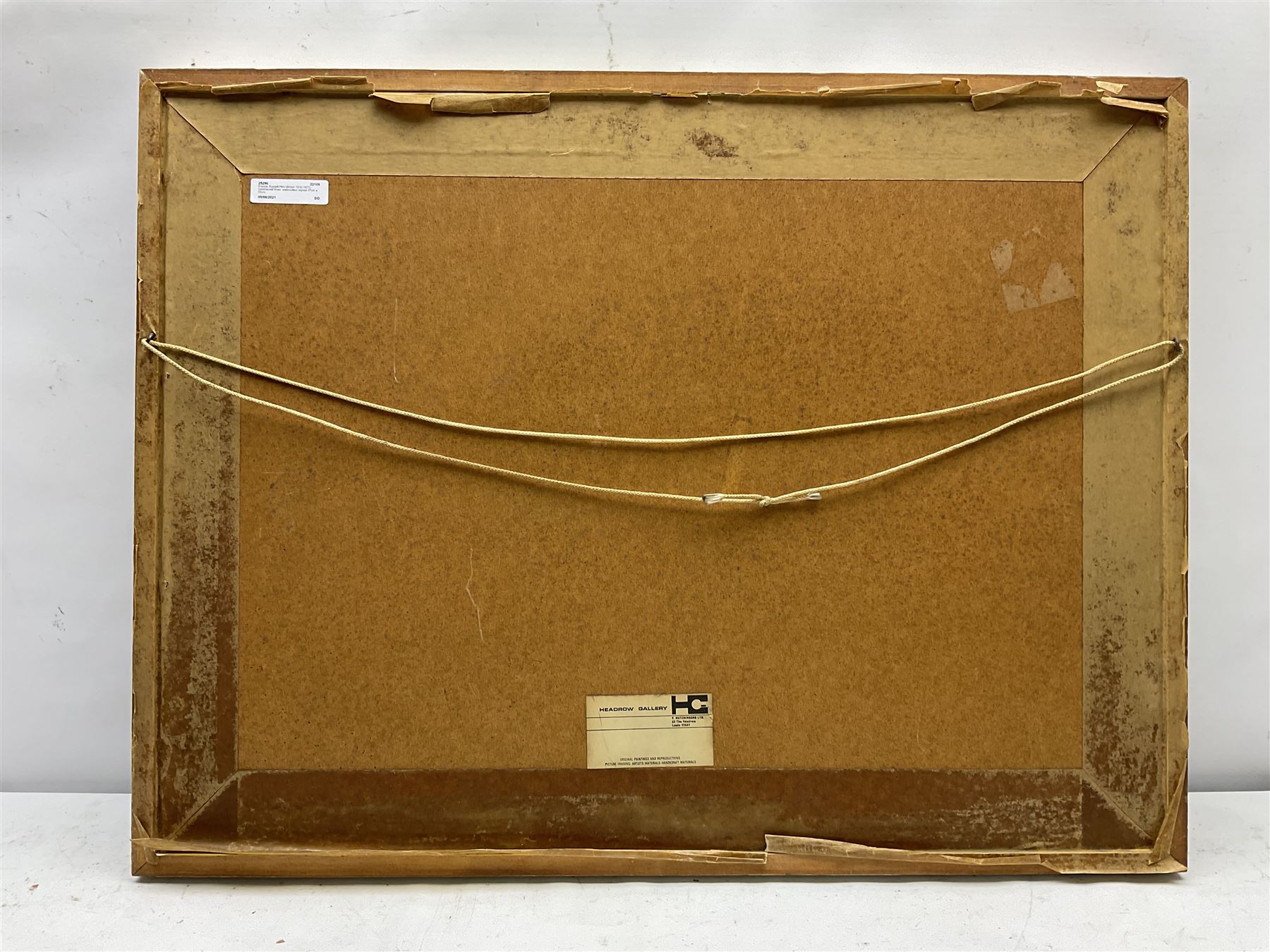 Francis Russell Flint (British 1915-1977): Continental River, watercolour signed 37cm x 55cm