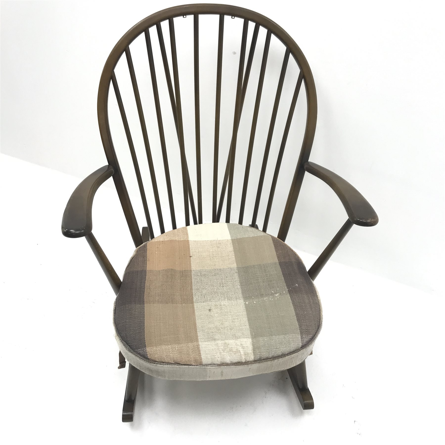  Ercol Grandfather rocking chair, W74cm  