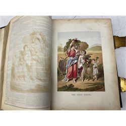 Brown's Self Interpreting Family Bible, The Holy Bible Old & New Testaments by Reverend John Brown, with coloured plates
