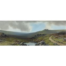 Reginald Daniel Sherrin (British 1891-1971): 'Grimspound Dartmoor', gouache signed l.l., titled in a later hand verso 29cm x 75cm