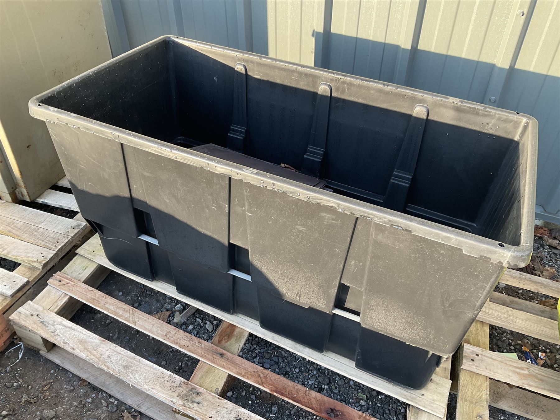 Cold water tank and slate roof tiles THIS LOT IS TO BE COLLECTED BY