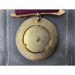 Group of predominantly Masonic Jewels of Office, to include silver, and silver gilt and enamel examples, mostly 1950's and 1960's in date, etc. 