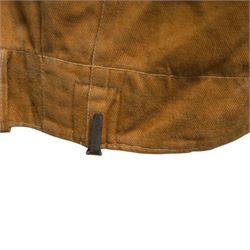 SA Brownshirt, light-brown, five-button front, two patch pockets with scalloped flaps and pleats, turn-back cuffs, fall down collar