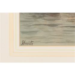 John Wynne Williams (British fl.1900-1920): Whitehead Hill and St Marys Steps, pair watercolours signed 24cm x 15cm; Austen Smith (British Early 20th Century): View towards Scarborough Castle, watercolour signed and dated 1913, 10.5cm x 17.5cm; A Smith (British Early 20th Century): Scarborough Harbour Scenes, pair watercolours signed 22cm x 34.5cm (5)