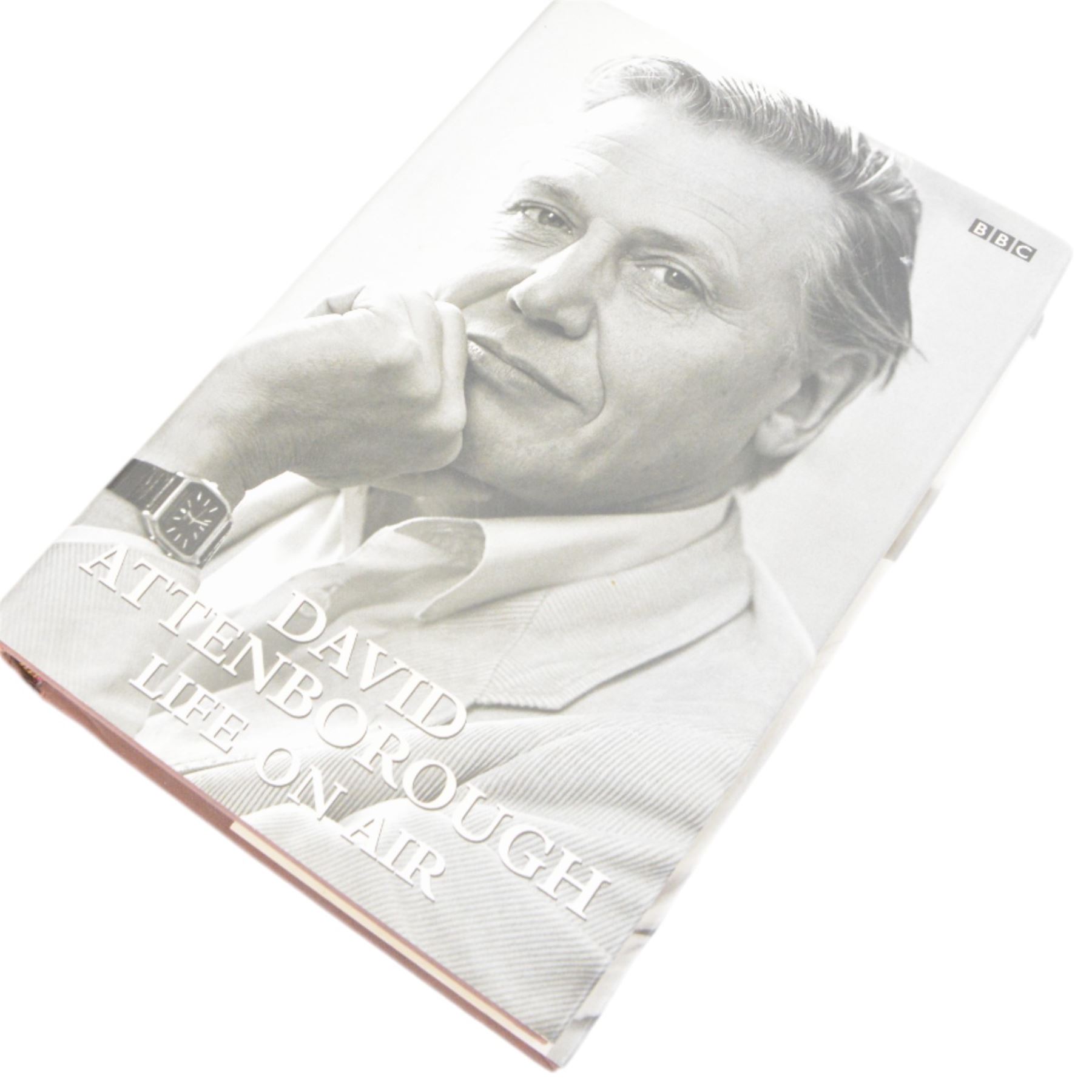 Attenborough, David; Life on Earth, Collins, London 1979 first edition hardback, A Life on Our Planet, Witness Books, London 2020 first edition hardback, together with seven other David Attenborough books  