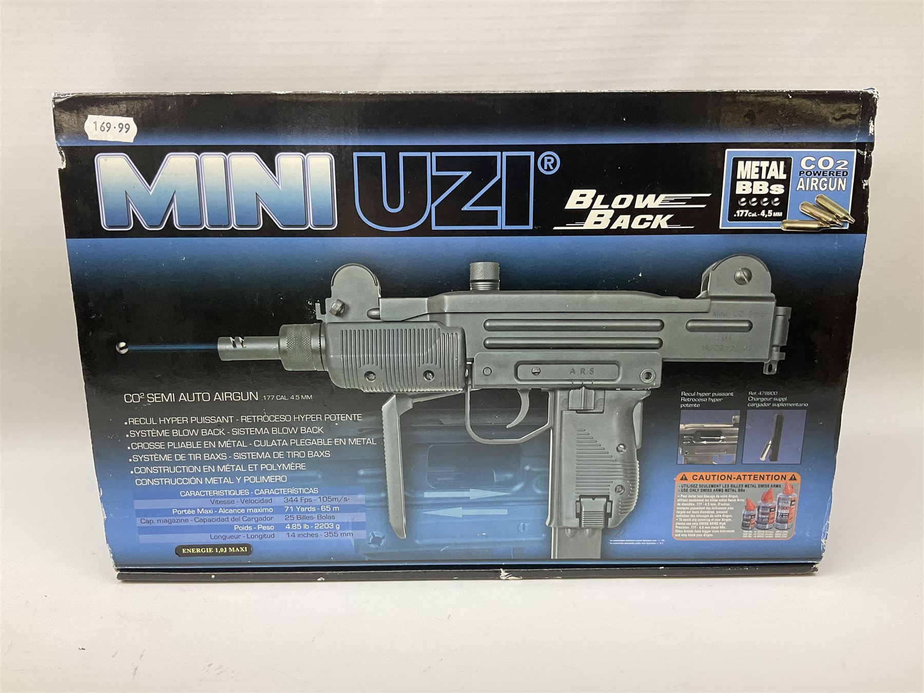 MiniUzi Blow Back CO2 | Sporting Guns & Antique Firearms | 52723