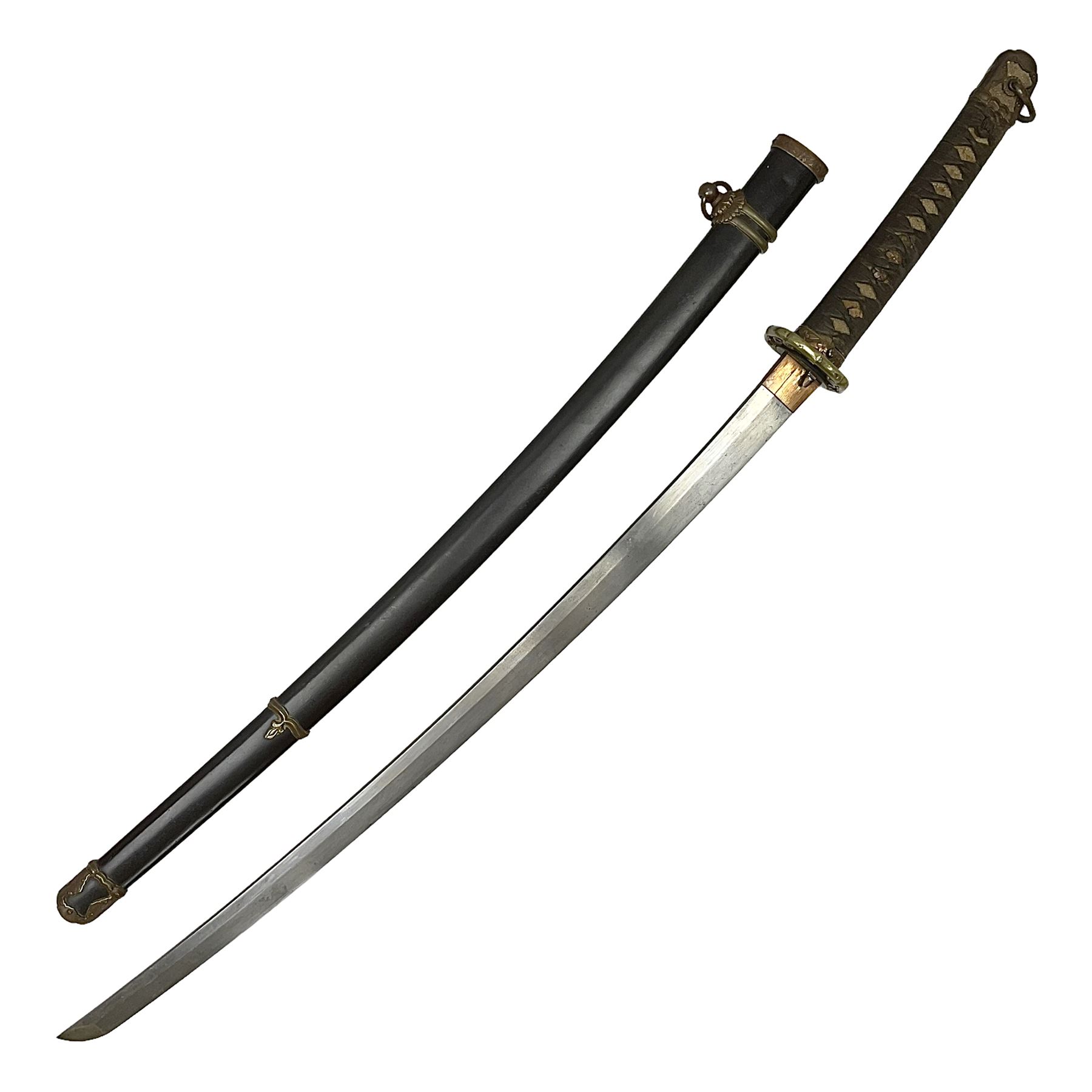 WW2 Japanese Army Officer s Shin Gunto katana Sword With 68 Edged 