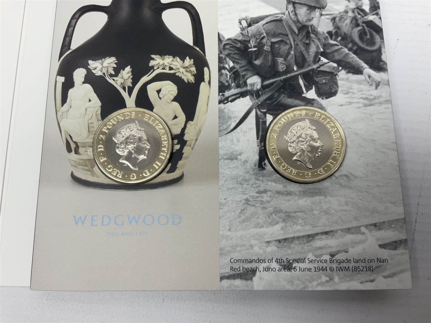 The Royal Mint United Kingdom 2019 brilliant uncirculated annual coin set, in card folder