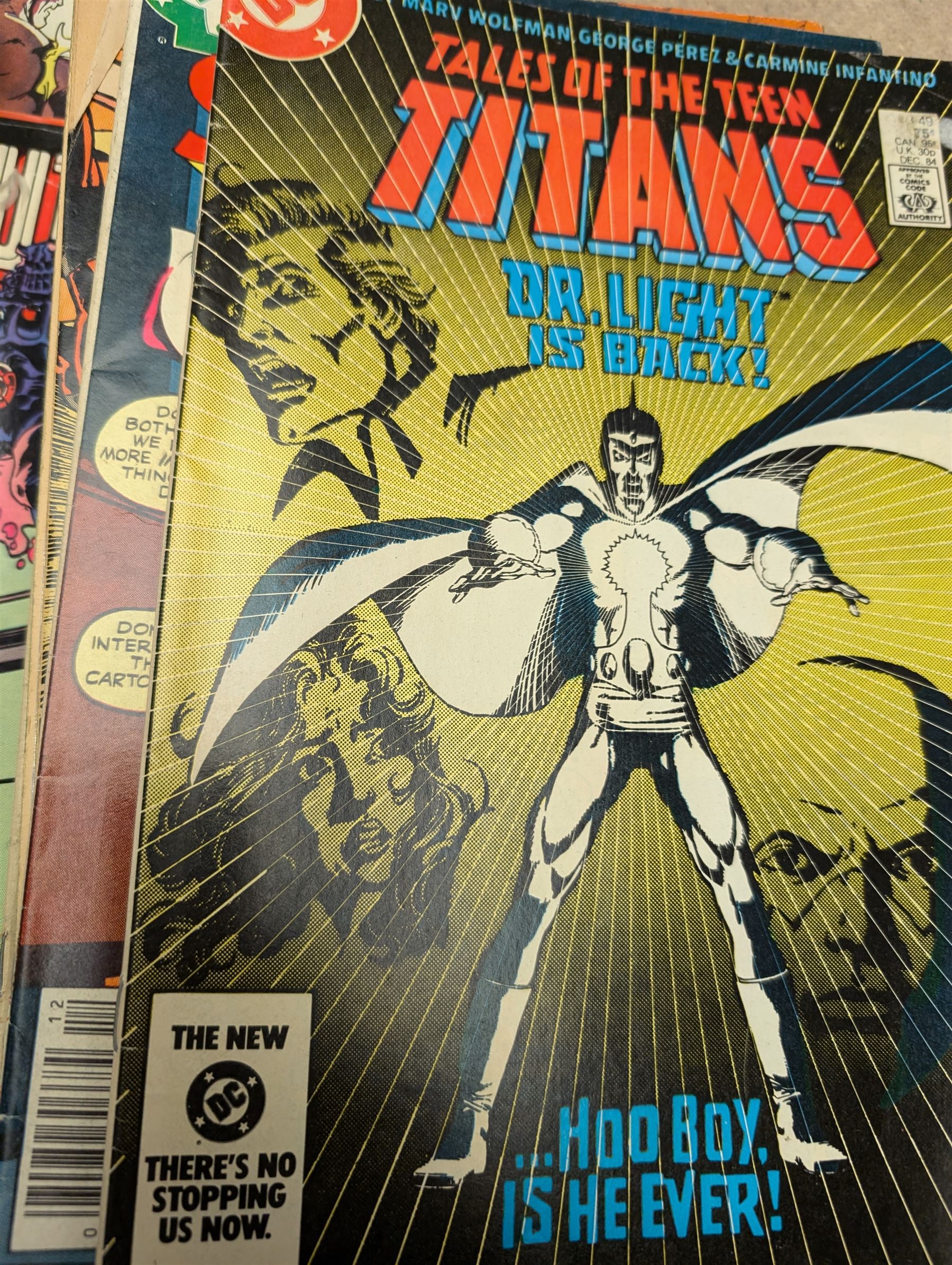 Collection of 1980s and later Marvel and DC comics