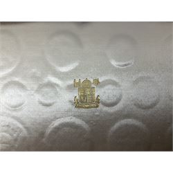 King George VI 1937 specimen coin set, fifteen coins from farthing to crown including Maundy money, in the original case