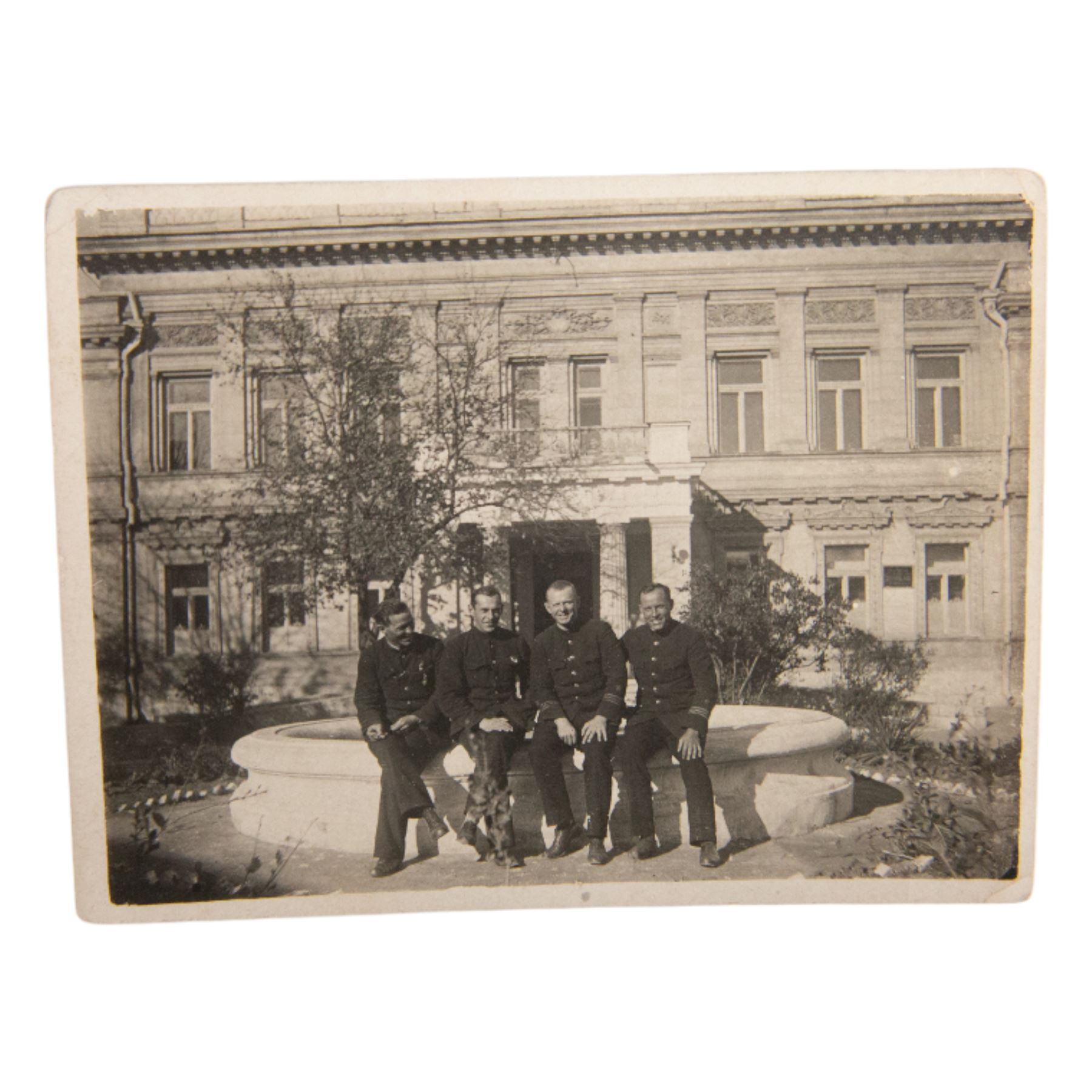 Russian Red Army; eight photographs of soldiers