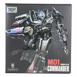 Wei Jiang Black Apple Transformers M01 Optimus Prime Commander