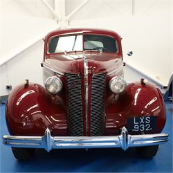 1937 Buick Special Sport Coupe

Registration: LXS 932
Serial number: 744273817
Engine: 4,064cc straight-eight petrol
Odometer reading: 6,476 miles
Steering: Left-hand drive
Colour: Deep maroon
V5C: Present
Keys: One

From the Estate of the late John Sils.

A striking 1937 Buick Special Sport Coupe, finished in deep maroon and manufactured at the General Motors plant in Oshawa, Ontario, Canada.

The Buick Special formed part of the marque’s Series 40 range and combined dramatic period styling with Buick’s smooth 248cu in, approximately 4,064cc, straight-eight engine. The Sport Coupe was among several body styles offered for 1937 and is distinguished by its sweeping wings, prominent vertical grille, split windscreen and enclosed rear luggage compartment.

This example was imported into the United Kingdom and first registered here in November 2019, receiving the registration LXS 932. The odometer displays 6,476 miles, although this mileage has not been independently verified.

The car is very well presented throughout, with excellent deep-maroon paintwork, extensive brightwork and a highly detailed period Art Deco interior featuring its dashboard, centrally mounted ventilation grille, original-style instrumentation and controls. The luggage compartment is neatly trimmed and incorporates a securely mounted spare wheel beneath a raised floor.

The underside also presents particularly well, appearing clean and extensively finished in black, with the chassis, suspension, axles and associated components showing evidence of careful restoration and ongoing maintenance.

Overall, this is an impressive and imposing pre-war Buick, presented in very good condition throughout.

Features

• Canadian-built Buick Special Sport Coupe
• Manufactured at General Motors, Oshawa, Ontario
• 4,064cc straight-eight engine
• Left-hand drive
• Deep-maroon exterior finish
• Extensive chrome brightwork
• Split windscreen
• Period Art Deco interior
• Original-style dashboard and instrumentation
• Dashboard-mounted clock
• Front bench seating
• Enclosed rear luggage compartment
• Underfloor spare wheel
• UK registered since November 2019
• V5C present
• One key

Condition

Presented in very good condition throughout, with excellent paintwork and a clean, highly detailed underside.

This vehicle forms part of the Estate of the late John Sills and is offered for sale by the Executors, providing a genuine reason for sale.