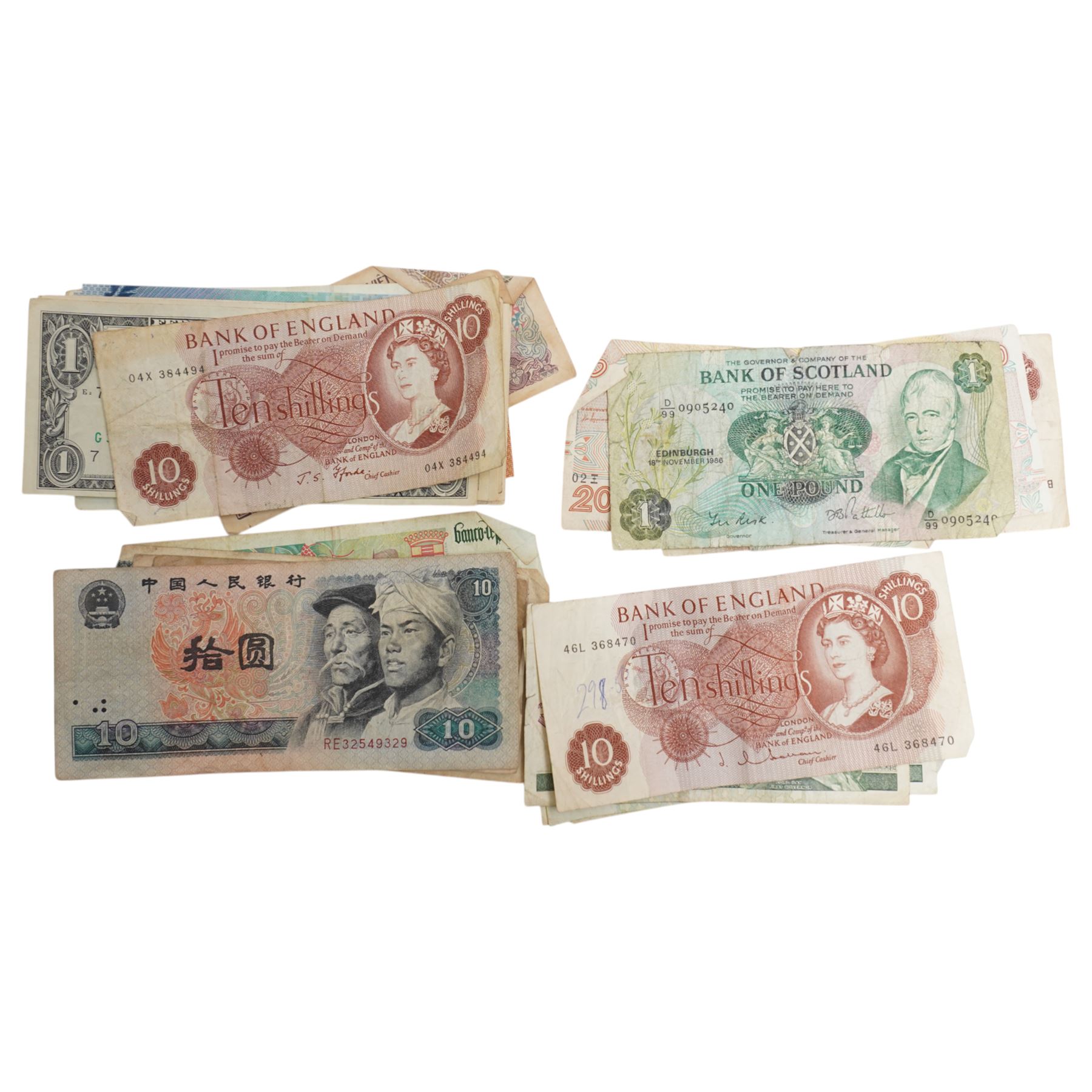 USA 1879 silver one dollar coin, George VI Special Constabulary Long Service Medal awarded to John Carmichael, Great British commemorative crowns, part filled Whitman folders, further coins and banknotes, etc, housed in metal case