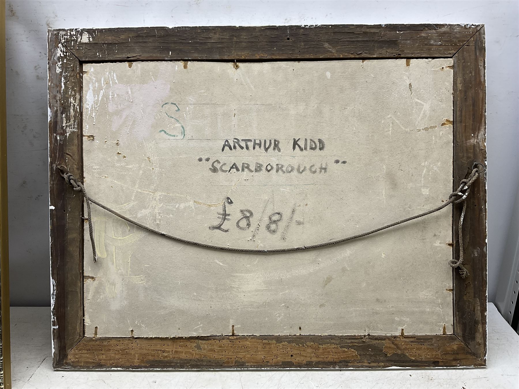 Arthur Kidd (British Mid-20th century): 'Scarborough', oil on canvas signed, titled verso 48cm x 65cm 
