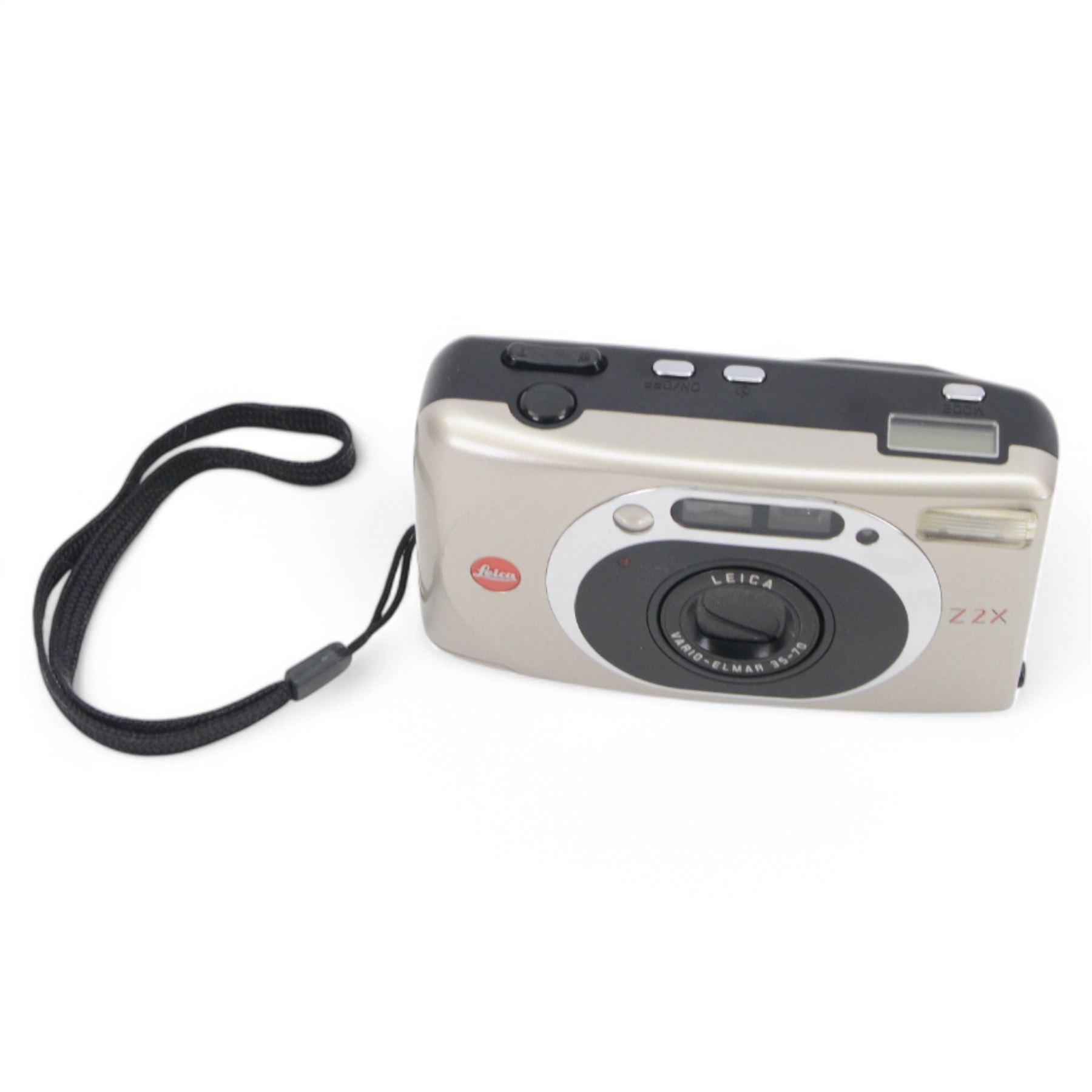Leica Z2X 35mm compact film camera serial no. 2583683, in Jessops soft shell case