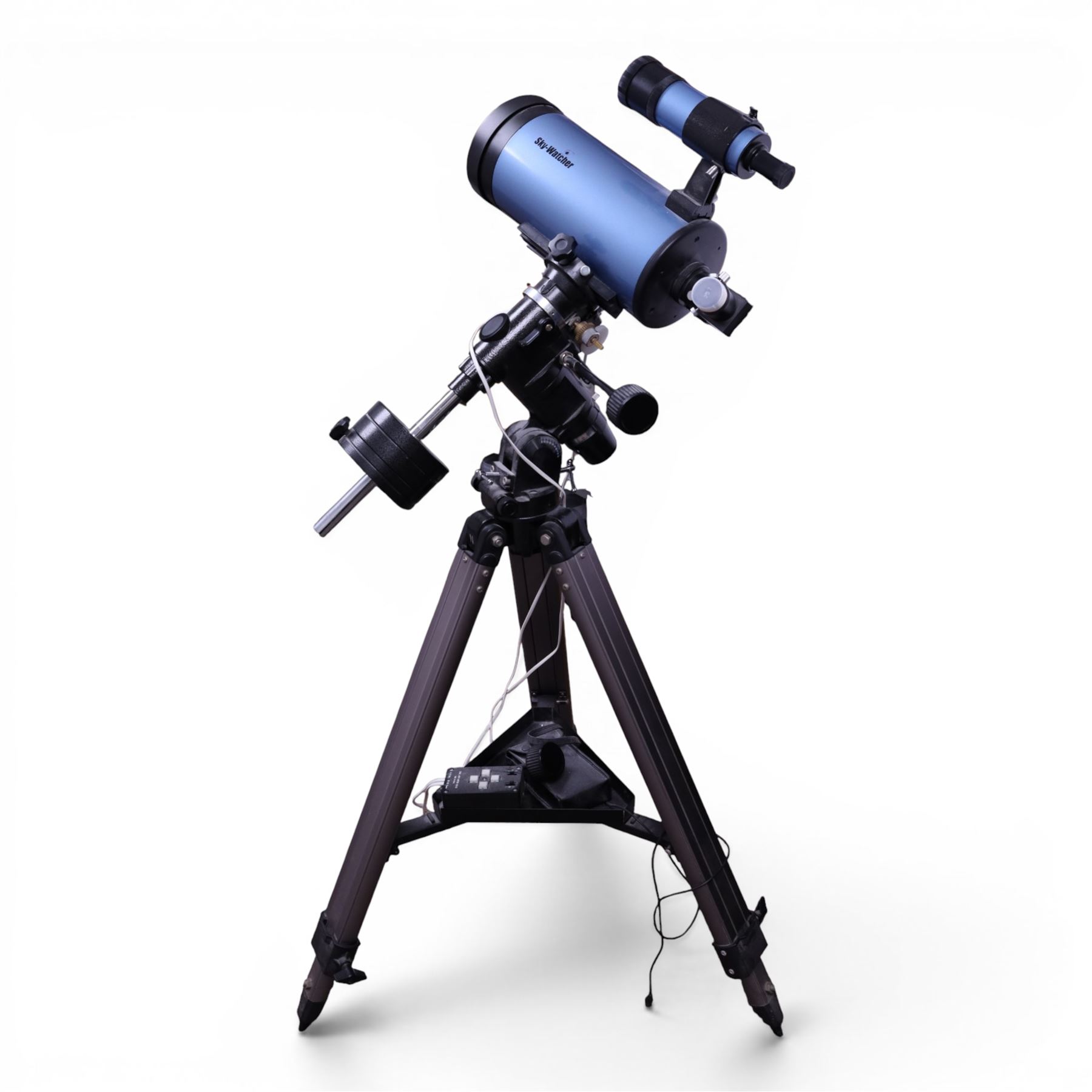Skywatcher telescope, with D127mm, F1500mm coated optics, on tripod