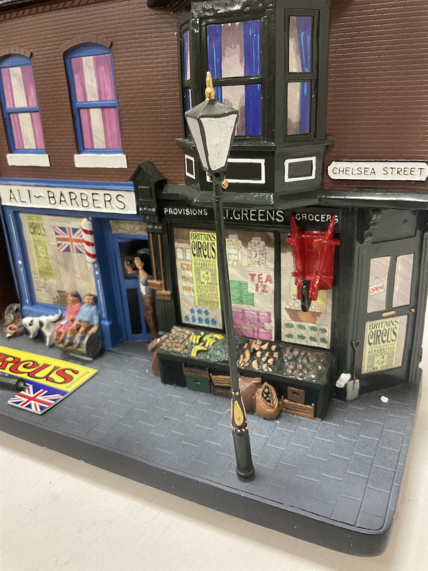 Britains - Circus Street Parade diorama with Circus Professional Vehicle no.08673; in original box 