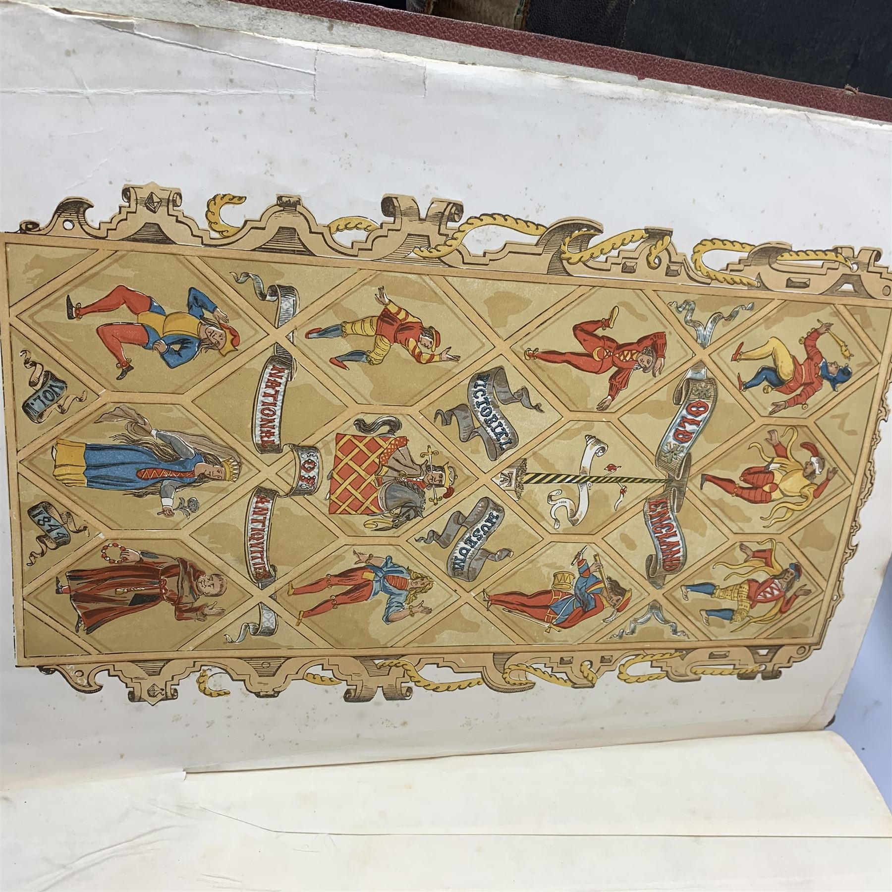 The Harmsworth Universal Atlas and Gazetteer. Nd early 20th century; Knight Charles: Old England. Two volumes; and Bunyan John: The Pilgrim's Progress (4)