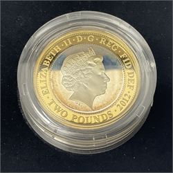 The Royal Mint United Kingdom 2012 ''Charles Dickens' silver proof piedfort two pound coin, cased with certificate