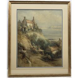 Frederick William Booty (British 1840-1924): Path leading to Largo Cottage Runswick Bay, watercolour signed and dated 1910, 58cm x 45cm 
Provenance: private collection, purchased David Duggleby Ltd 17th June 2016 Lot 36