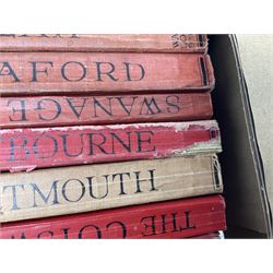 Large collection of Ward Lock & Co's illustrated guidebooks, late victorian to mid 20th century together with a number of 'the little guides' etc, two boxes