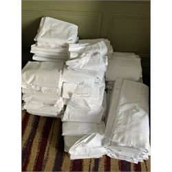 12 Queen sheets, 8 Queen duvets, 10 double duvets, duvets and pillow cases, 254 King duvets covers and other linen- LOT SUBJECT TO VAT ON THE HAMMER PRICE - To be collected by appointment from The Ambassador Hotel, 36-38 Esplanade, Scarborough YO11 2AY. ALL GOODS MUST BE REMOVED BY WEDNESDAY 15TH JUNE.