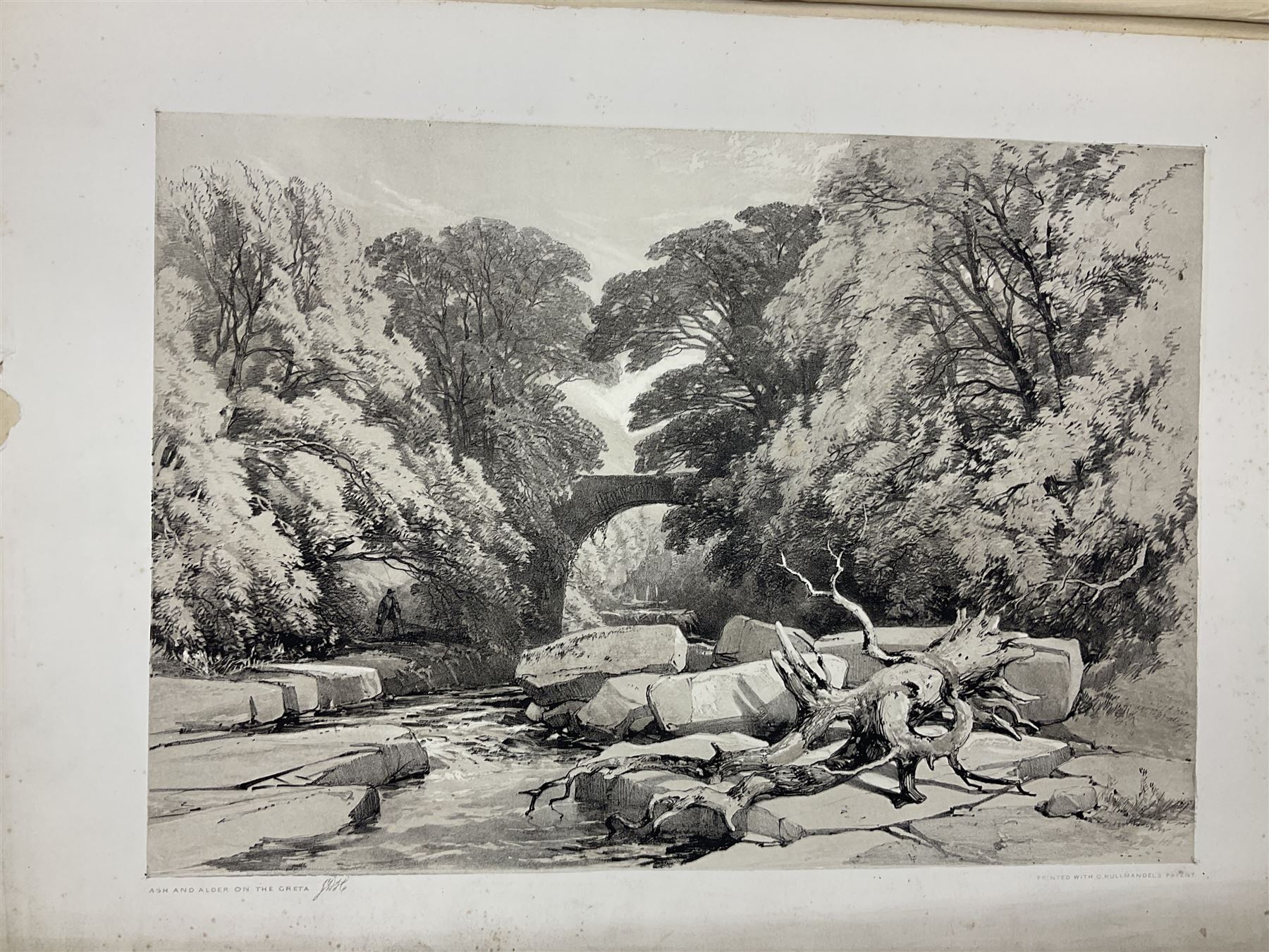 James Duffield Harding (British 1798 – 1863): 'The Park and The Forest' London, published by T McLean, with twenty four plates