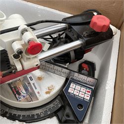 Evolution Rage 3-S Mitre saw 210mm boxed  - THIS LOT IS TO BE COLLECTED BY APPOINTMENT FROM DUGGLEBY STORAGE, GREAT HILL, EASTFIELD, SCARBOROUGH, YO11 3TX