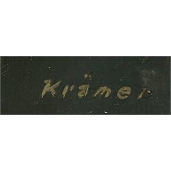 Jacob Kramer (Ukrainian/British 1892-1962): Portrait of a Young Woman, oil on board signed 62cm x 46cm