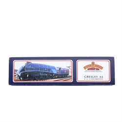 Two Bachmann 00 gauge class A4 locomotive and tenders, comprising no. 31962X 4-6-2 'Sir Murrough Wilson' no. 4499 and  no. 31956 4-6-2 'Golden Eagle' no. 4482, boxed