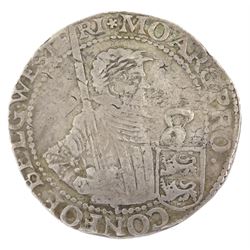 Netherlands 1622 silver daalder coin, ap