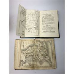 A Glossary of Terms Used in Grecian, Roman, Italian and Gothic Architecture. 1850 Fifth edition. Three volumes. Full calf binding; two 19th century books on Land Surveying by A. Nesbit and Thos. Holliday; Reece Richard: The Medical Guide. 1828; and Guthrie's Atlas for the Use of Schools 1831, with twenty-nine (ex thirty-one) hand coloured maps (7)