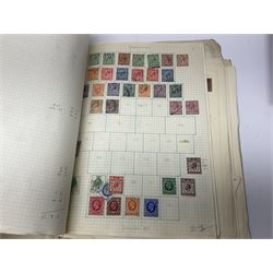 Mostly Great British Queen Victoria and later stamps, including imperf penny reds, 1841 two pence blues white lines added, imperf penny red on cover with 'More To Pay', half penny 'bantams', perf penny reds etc, in album, on pages and loose in packets