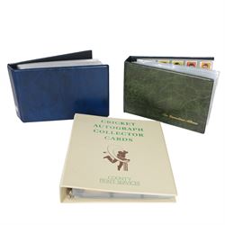 Collection of Edwardian and later Cricket related trading and cigarette cards, including c...