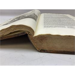 Drake Francis: Eboracum: Or The History And Antiquities Of The City Of York. 1736 William Boyer London, with copper plates, rebacked full calf binding