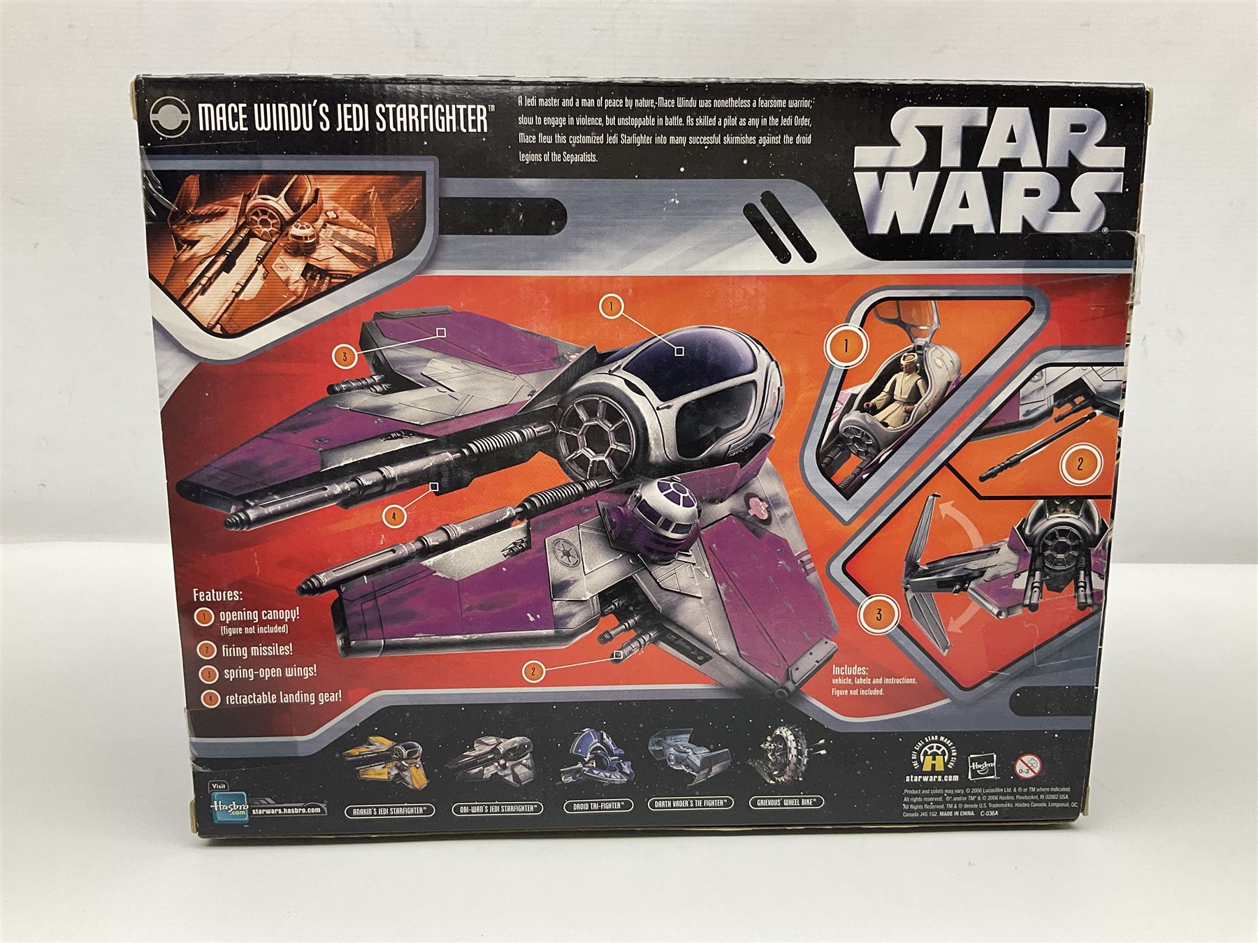 Star Wars - The Saga Collection - Mace Windu's Jedi Starfighter