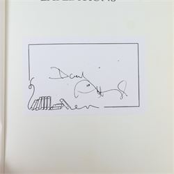 Four signed Sir David Attenborough books, comprising The Private Life of Plants, The Life of Birds, The Zoo Quest Expeditions and Life on Earth