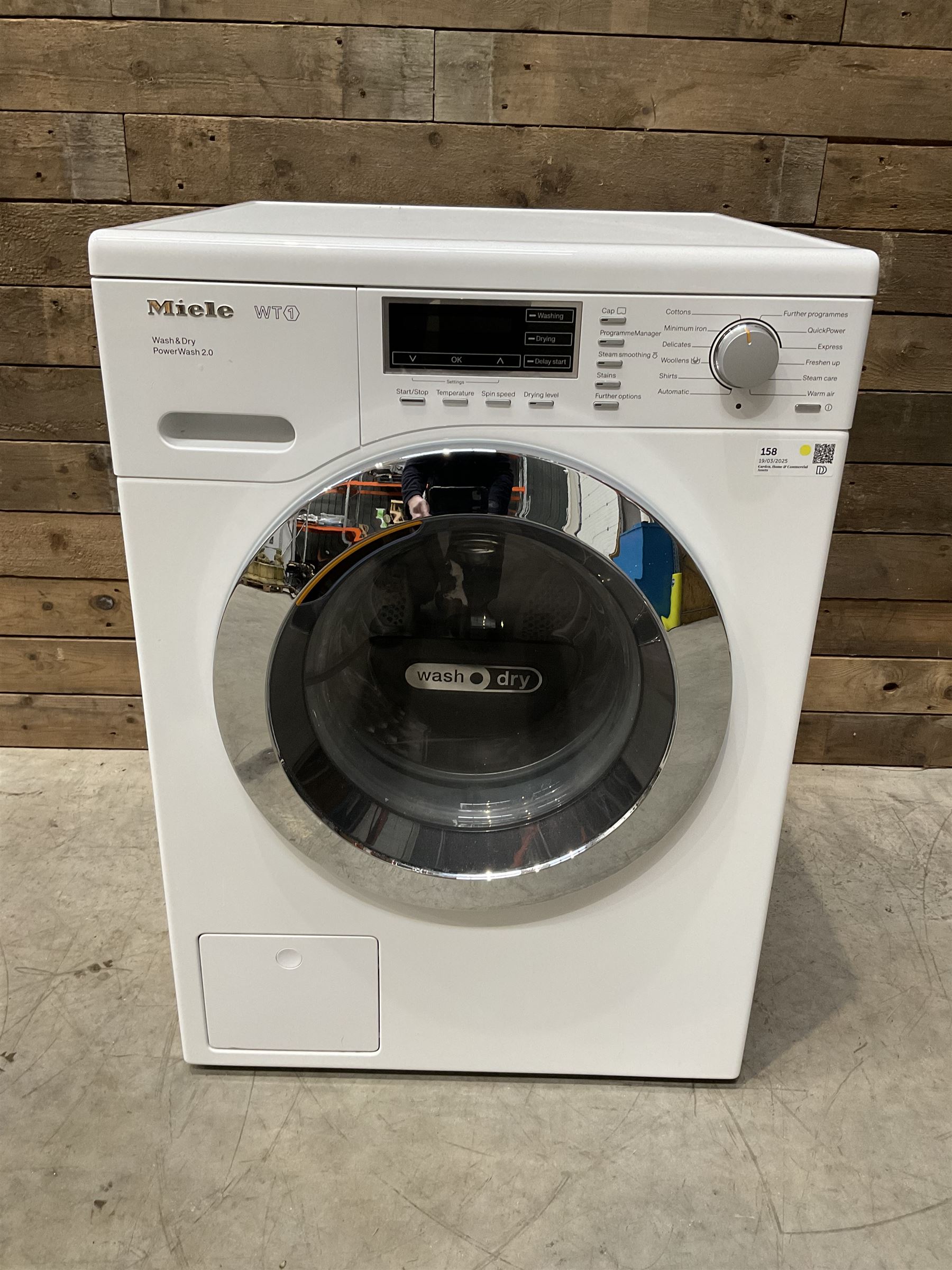 Miele WTF121 WpM Wash & Dry Power Wash 2.0 washer-dryer