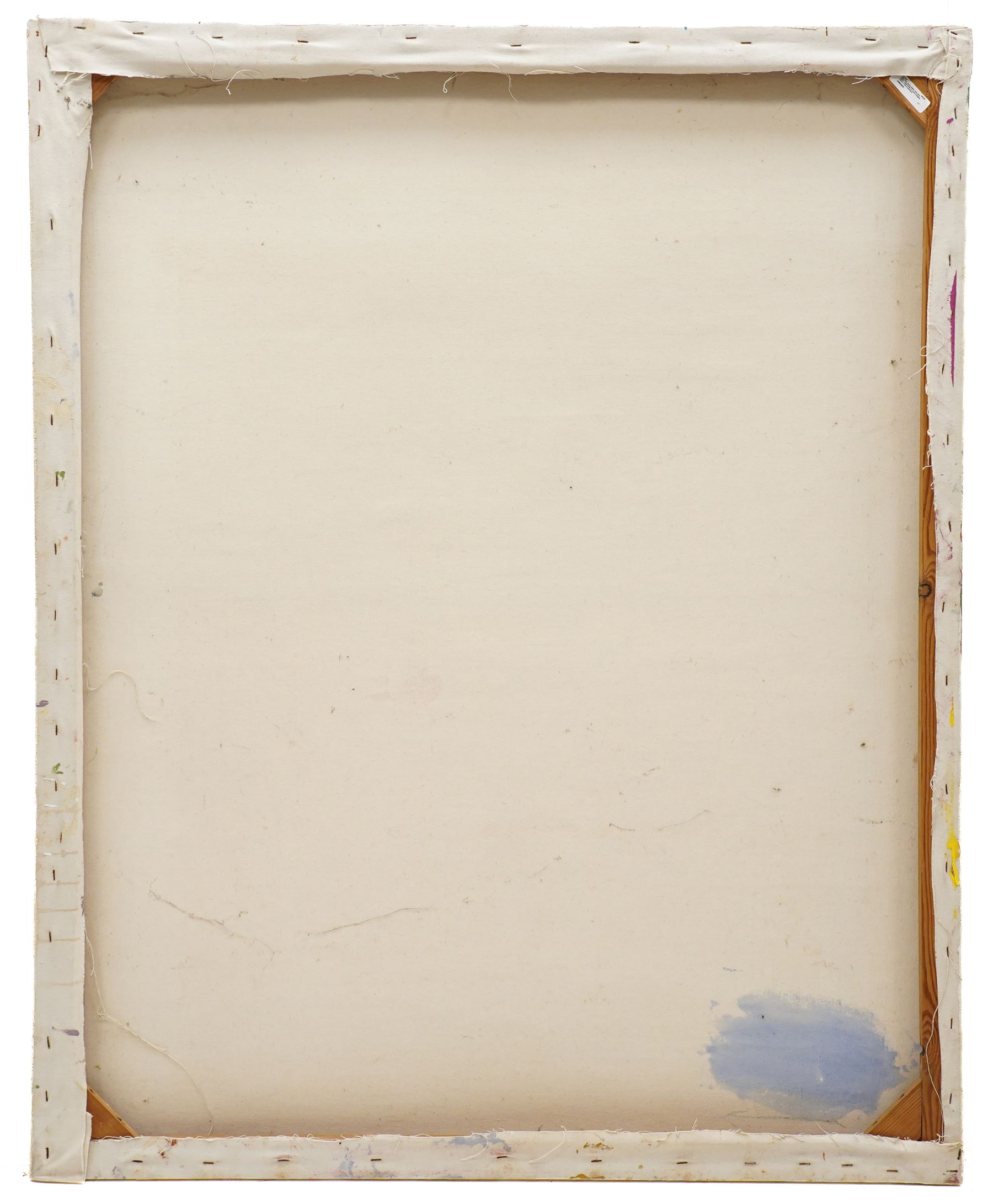 Gillian Ross Kelsey (British 1935-2025): 'Solero', mixed media on canvas unsigned 106cm x 133cm (unframed)