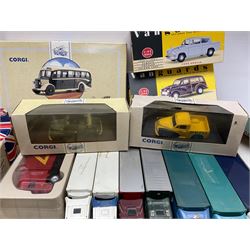 Quantity of die-cast vehicles boxed and loose to include Corgi, Vanguards etc 