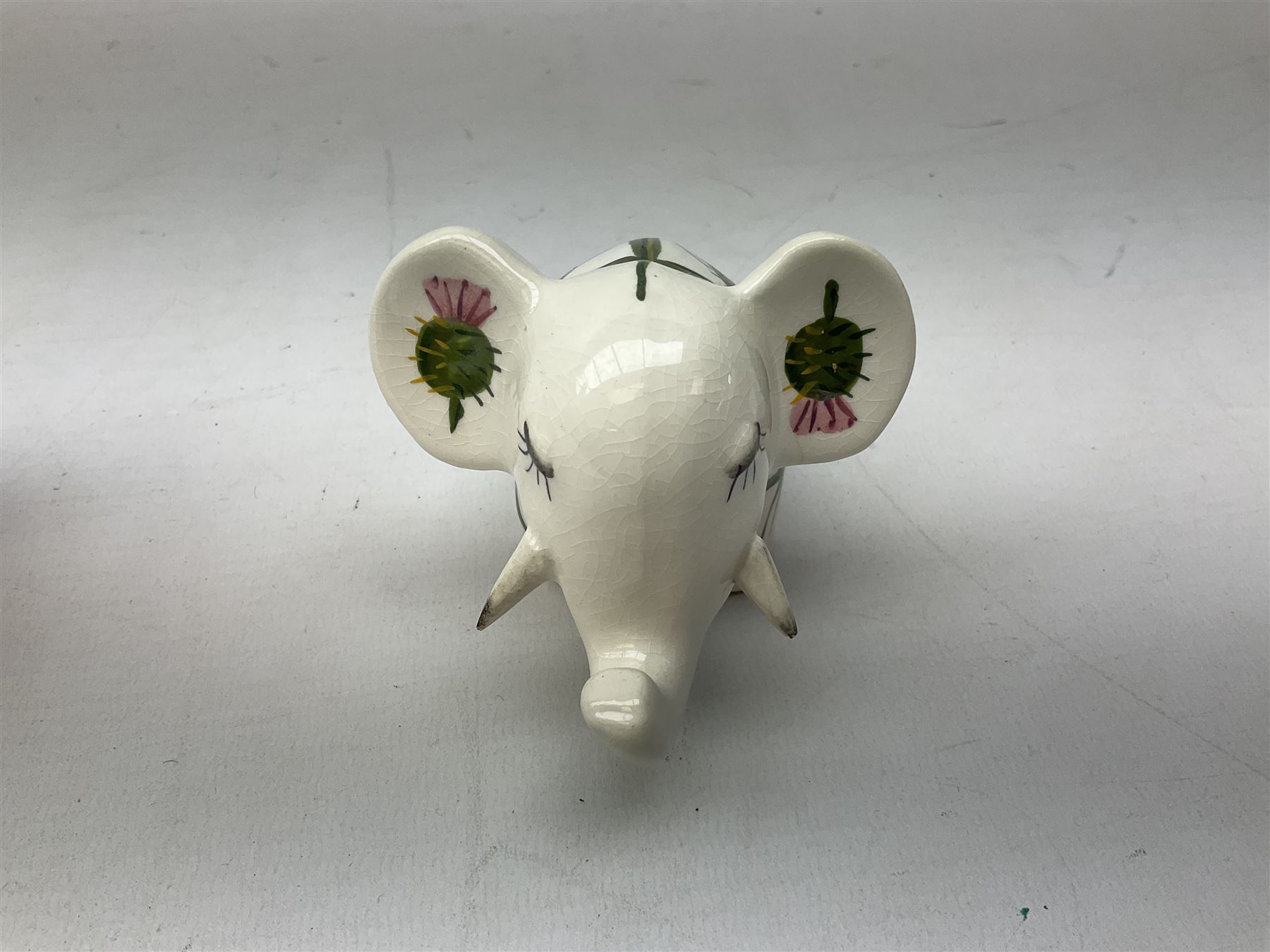 Plichta elephant together with Portmeirion The Botanic Garden vase
