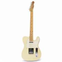 2004 Fender Telecaster electric guitar, with cream body, made in Corona California USA, L97cm