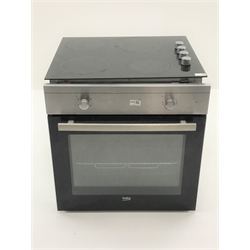  Beko QIF21X electric fitted oven and a Beko QHC64X ceramic hob (2)  