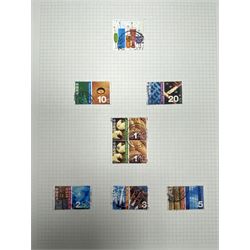 Hong Kong Queen Victoria and later stamps, including 1874-1902 postal fiscal stamps, various King Edward VII issues including one dollars, China overprints etc, housed on pages