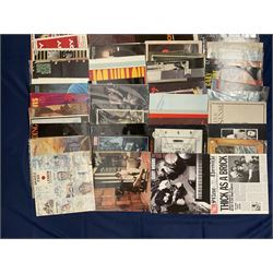 Quantity of vinyl records including Gary Moore 'Victims Of The Future', 'After Hours', 'Anthology', John Martyn 'Glorious Fool', 'Sunday's Child', 'Grace & Danger', Jeff Healey 'Heal My Soul' and other music, approximately 100, in one box