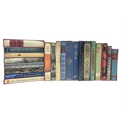 Folio Society - twenty-one volumes including Columbus on Himself, St Joan of Arc, The Devils of Loudun, The Rise and Fall of Athens, etc  