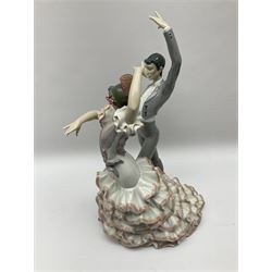 Lladro figure, A Passionate Dance, no 6387, H43cm