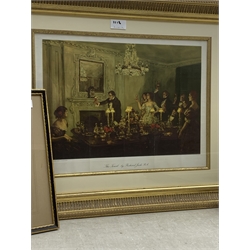 'A Favourite Hostel' and 'Castle Garth Newcastle', two engravings pub. Thomas Ross collection; engraving of Whitby and another print various sizes (4)